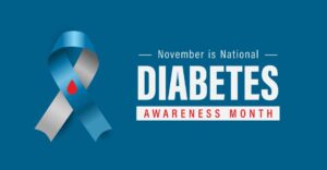 November is Diabetes Awareness month banner